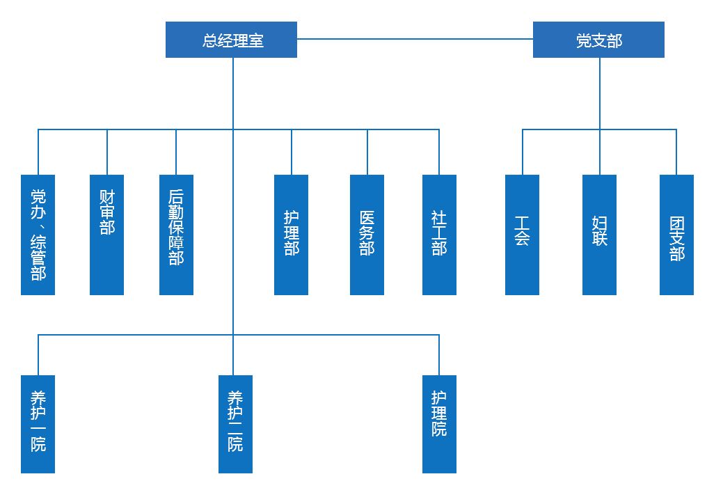 组织架构_阳光养老_ 南通市阳光养老产业集团有限公司